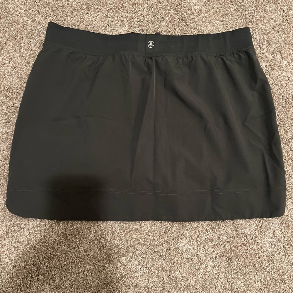 GAIAM Olive Green Athletic Skort (built in shorts) - Picture 2 of 5